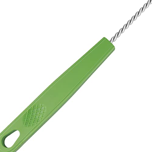 Image of Long Bottle Brush, 12.98 in Bendable Cleaner Brushes for Cleaning Neck Beer Bottles, Wine, Baby Bottles, Water Bottles, Tumblers, Flask, Bird Feeder, Vase, Pipes and Brewing Supplies Black /1Pack