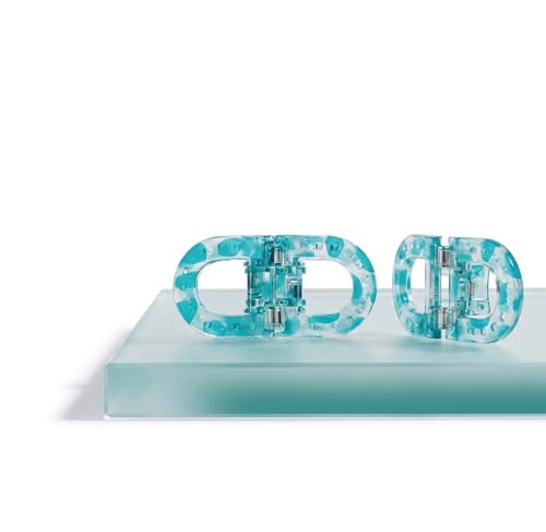 Image of DAFNI KLIX Magnetic Hair Clips - The Original Magnetic Hair Clips by DAFNI, Icon Design, Strong Hold, No Pull, Flat Comfort (Turquoise)