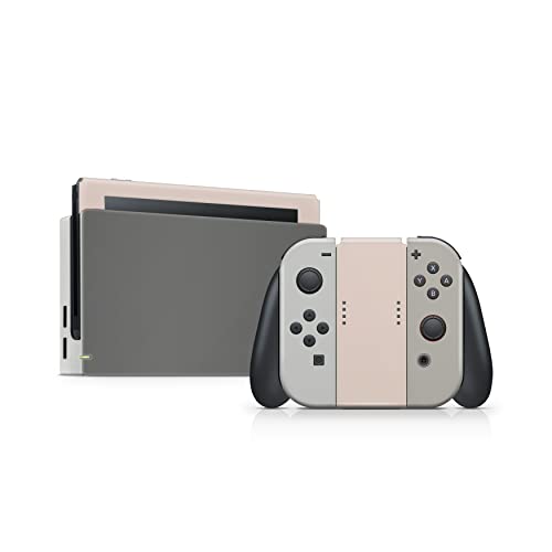 Image of Tacky Design Solid Color Skin for Nintendo Switch Skin - Premium Vinyl 3M Colorwave Blocking Nintendo Switch Stickers Set - Switch Skin for Console, Dock, Joy Con - Decal Full Wrap