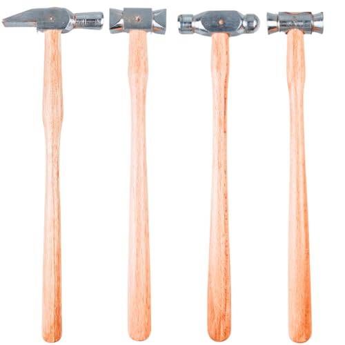 BENCH WIZARD 4 Piece Jeweler's Steel Hammer Set | 9