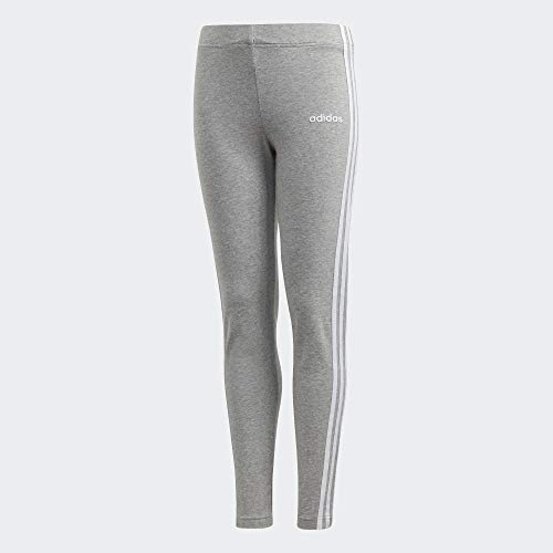adidas Yg E 3s Tight Mallas, Niñas, Brgrin/Blanco, 170 (14/15 años)