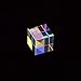 StayMax Dichroic X-Cube Prism RGB Dispersion Prism for Physics and Decoration with Storage Box