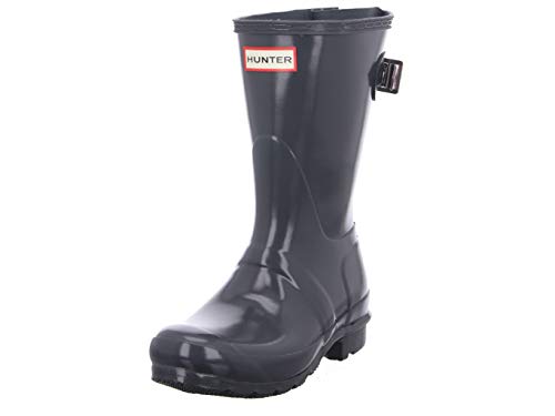 Hunter Womens Original Short Back Adjustable Rain Boots