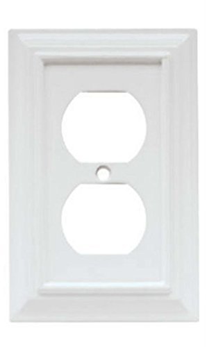 Brainerd Mfg Co/Liberty Hdw W10766-W-U WoodArchSnglDPLX Plate - Quantity 1 by Brainerd Mfg Co/Liberty Hdw