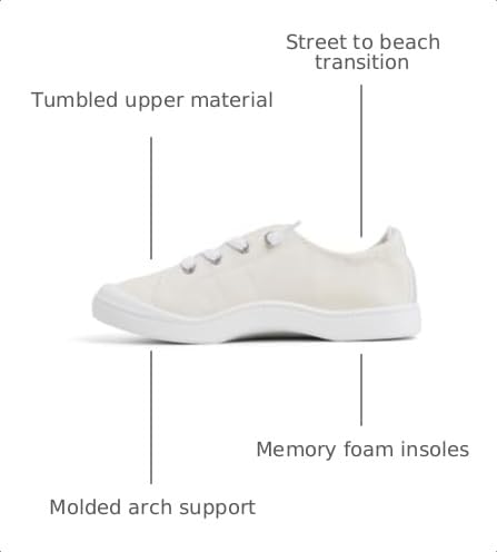 Image of Roxy Women's Bayshore Plus Lx Slip-on Sneaker