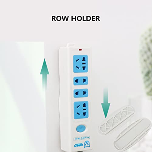 XUSIJAKQ1 Suporte de soquete montado na parede, sem costura, sem costura, fixador autoadesivo, organ