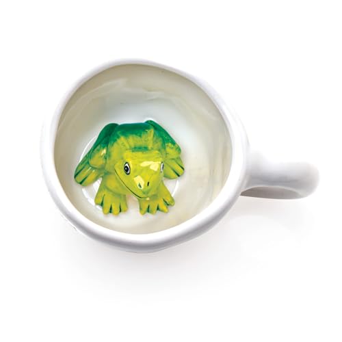 Taza Peeking at You con diseño de rana miniatura 2
