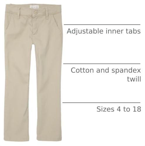 Image of The Children's Place Girls' Uniform Skinny Chino Pants