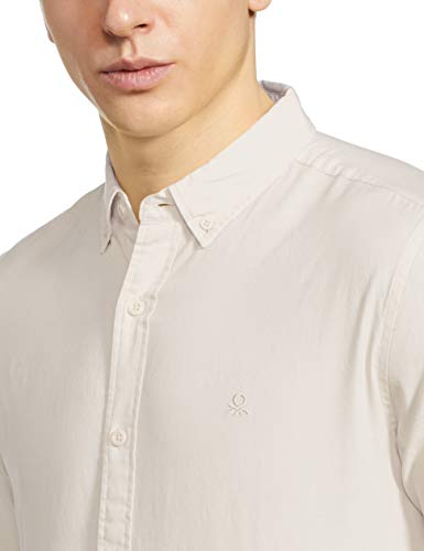 Image of United Colors of Benetton Men's Cotton Slim Fit Shirt