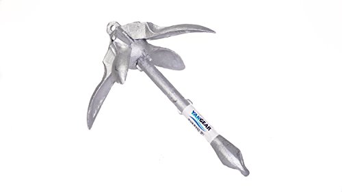 YakGear AG3B Grapnel Anchor - 3.3 lbs., Bulk Packaging