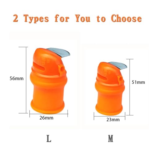 Set de 12 cuchillas de pulgar de silicona para jardinería miniatura 5