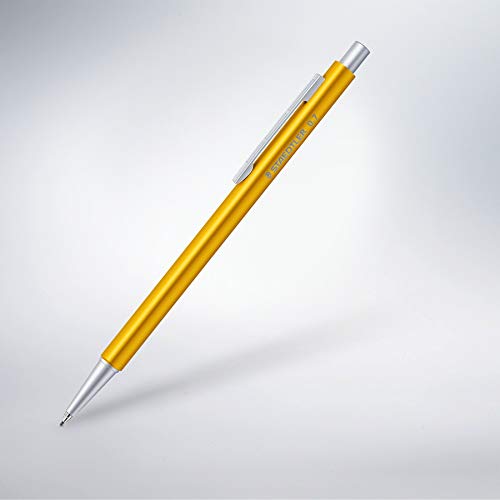 Staedtler premium Organizador pluma y lápiz mecánico, 0,7 mm, Amarillo