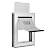 Ownpets Aluminum Dog Door, Pet Door for Interior and Exterior Doors, with Magnetic Flap and Lockable Sliding Panel, Heavy Duty Doggy Door for Small Dogs and Cats(Small)