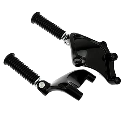 YHMTIVTU Motorcycle Footpegs Rear Passenger Foot Pegs Foot Rests Pedal Fit for Harley Sportster Iron XL 883 1200 48 72 2014-2021 1 Pair - Thumbnail 3