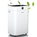 HUMSURE Luftentfeuchter Elektrisch 20L/Tag, Entfeuchter für 200m³(50m²), Luftentfeuchter Keller, 24H Timer, Wassertank 2.8L, Automatisches Abtauen, Trockene Kleidung, Kontinuierlicher Abfluss