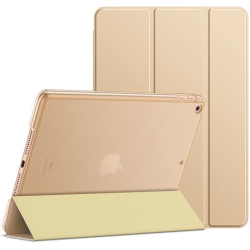 Image of JETech Case for iPad 10.2-Inch (2021 /2020 /2019 Model, 9 /8 /7 Generation), Auto Wake /Sleep Cover (Beige)