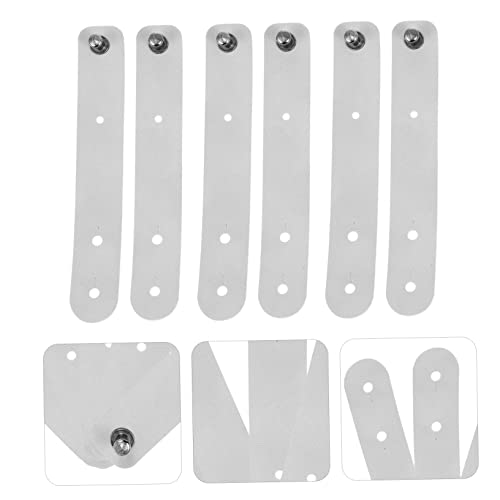 TEHAUX 6 piezas Organizador de cables de cuero para gestión de cables miniatura 7
