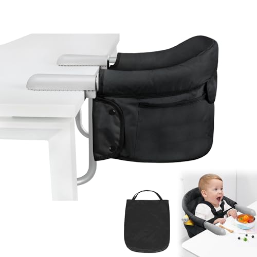 TWOLIIN Tischsitz Babystuhl Sitzerhöhung, Sitzhilfe für Kinder, Tragbarer...