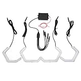 angel eyes kit bmw e90 Ampia applicazione: il kit LED Angel Eye è un sostituto perfetto per i fari M2 M3 M4 M5. Nota: sono necessari retrofit o modifiche.