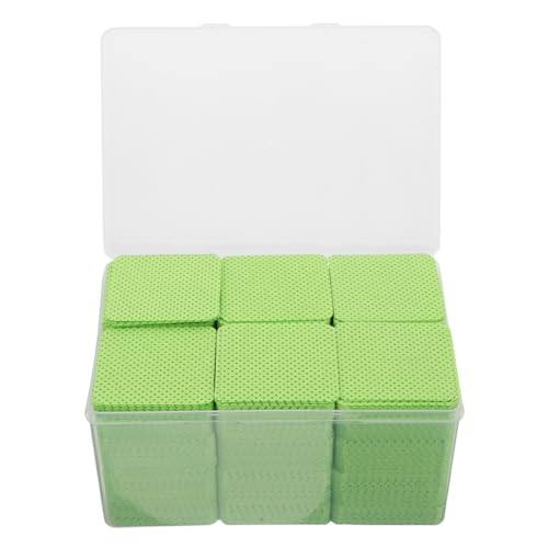 Gogogmee 1080Pcs Lint Adhesive Cleaning Pads Gentle Nail Polish Cotton Safe for Eyelash Extensions Sensitive Areas Versatile Easy to Use Cleaning