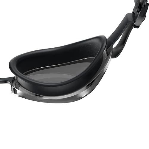 Speedo Unisex-Adult Jet 2.0 Swimming Goggles, Black/Chrome - Image 4
