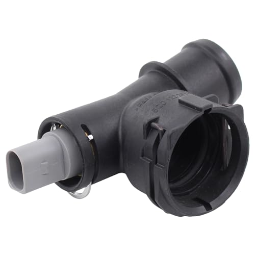 MOTOKU Radiator Coolant Water Hose Pipe Connector Coupler Flange for Audi A3 S3 TT TTS Q3 for Volkswagen Golf GTI Tiguan Atlas 2013-2020