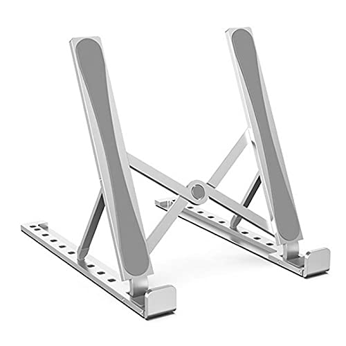 Soporte portátil metálico ajustable plegable para laptop miniatura 1
