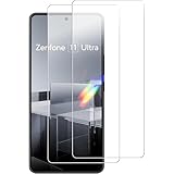 Gosento For ASUS ZenFone 11 Ultra ガラスフィルム【2枚セット】2.5Dラウンドエッジ加工 日本旭硝子素材AGC 高透過率 強化ガラスフィルム 硬度9H ZenFone11 Ultra 対応