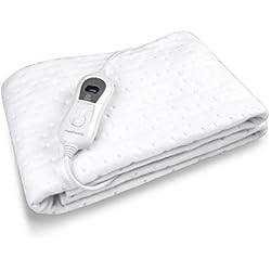 Sabana Y Cubrecama medisana HU 665 Calefacción bajo la cama, 150 x 80 cm, desconexión automática, protección contra sobrecalentamiento, 3 ajustes de temperatura, lavable adecuado para todos los colchones estándar
