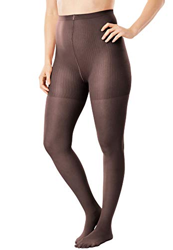 Comfort Choice Women's Plus Size 2-Pack Control Top Tights