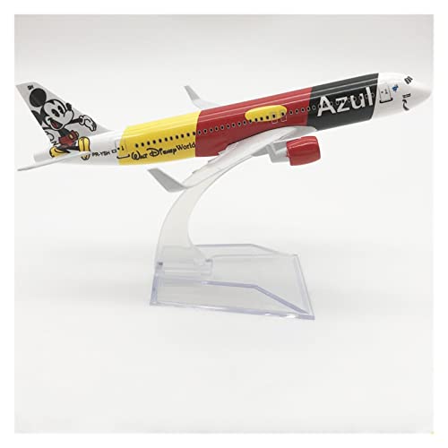 Modèle Airbus A320 de compagnie brésilienne en métal moulé 16cm