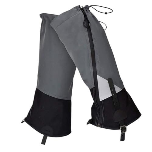 Guêtres de chaussures respirantes et réglables anti-boue