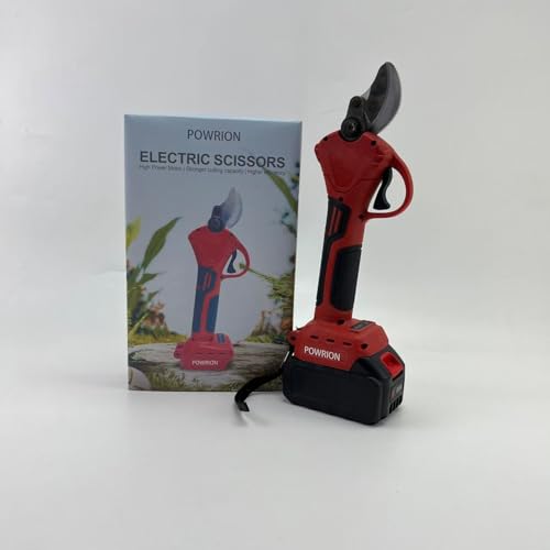 POWRION Cordless Electric Pruning Shears for Trees