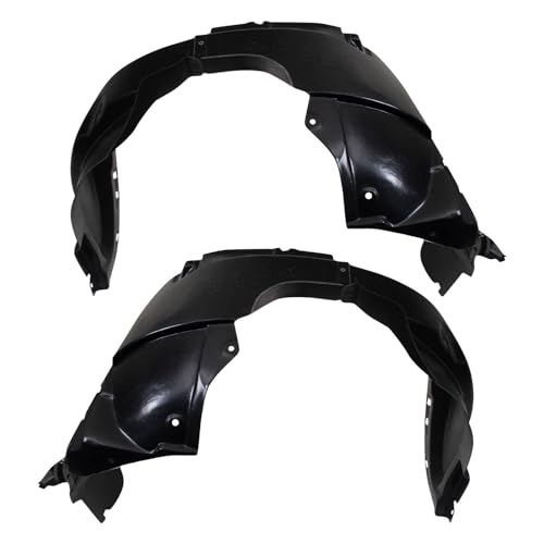 Image of TRQ Front Inner Fender Liner Set Compatible with 2005-2010 Kia Sportage KI1250113 KI1251112