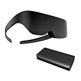 Upgraded 2D/3D Smart Glasses Headset， VR Imax Glasses， 4K Giant Screen Virtual Reality， Stereo Cinema Video Eyeglasses