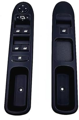 Window Buttons Electric Left Front Auto Door Switch for 307 307SW 307CC Power Window Master Control Switch Car Accessories 6554KT Window Control Switch(2 Pieces)
