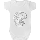 100% algodón super suave Azeeda 6-12 Meses \'Taburetes de Sapo\' Body de Bebé Unisexo (GR00063413)