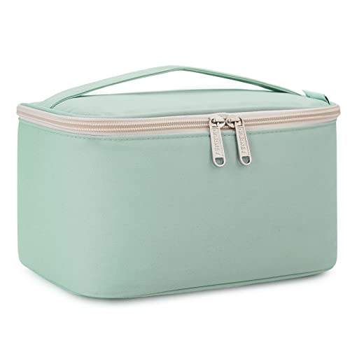 Reise Kosmetiktasche Große Make-up-Tasche Schminktasche Kosmetiktasch Organizer für Damen und Mädchen (Minzgrün) Cover