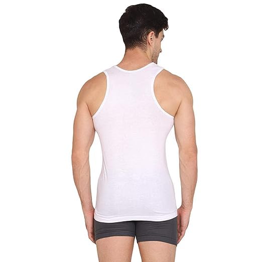 Image of VIP Men's Vest (Pack of 5) (Supreme RN PO5 White 90 White 90 cm)