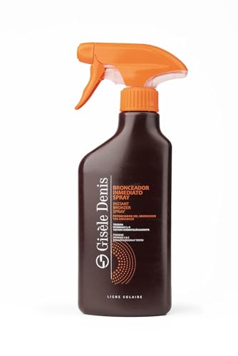 GISÈLE DENIS - Bronceador Inmediato 300 ml, Bronceador Spray, Acelerador del Bronceado, Bronceador...