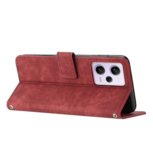 Housse Xiaomi Redmi Note 12 Pro Plus étui portefeuille chic à rabat