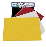 Dirt Digits Universal Number Plate Backgrounds, Black