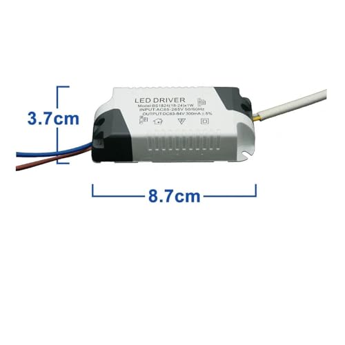 Transformateur LED tricolore 220V avec régulation de courant stable 300mA - 6