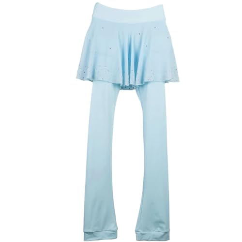 Figure Skating Hip Protection Pants Girls Diamond Three-Color Competition Performance Green