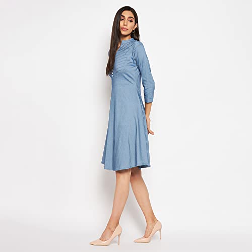 Image of CAMEY Women Striped Cotton Dress
