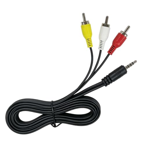 Yuleare Câble AV 3.5 RCA, Câble Audio...