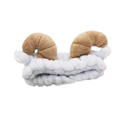 Toyvian Horn Stirnband elastisch Haarband Haarband Haarband Haarschnürung für Gesicht Dusche Make-up Cover