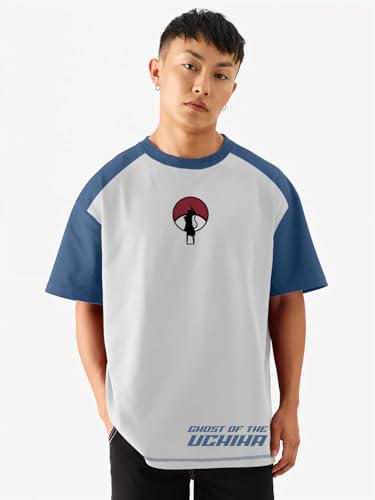 Image of crazymonk Madara Perfect Susanoo Printed Anime Oversized T-Shirt - Multi Color