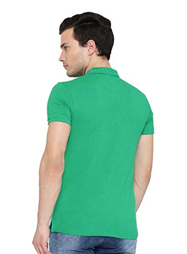 Image of KEOTI Poly Cotton(Mattey) Collar Neck Half Sleeves Tshirt for Men & Boys (Pack of 3), Plain-Regular Fit, Casual Wear, Polo Tees for Daily Use Stylish Comfortable Men's T-Shirt