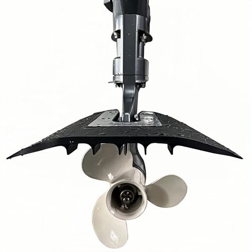 UanofCn FO2002 Whale Tail Hydrofoil Stabilizer for 8 to 40 HP Outboard Motor and Stern Drive Engines